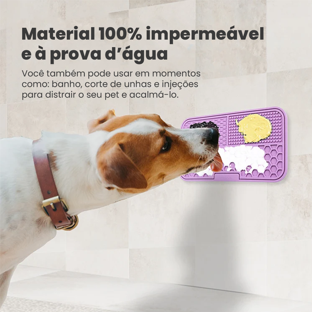 Tapete Alimentador Lento para Cães e Gatos | Silicone